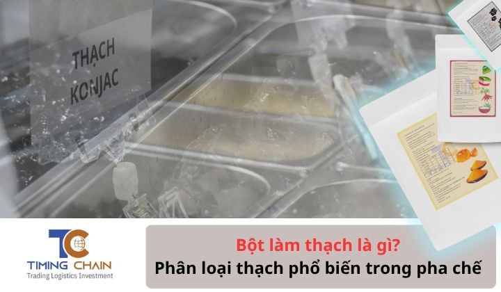 Bột làm thạch là gì? Phân loại thạch phổ biến trong pha chế 