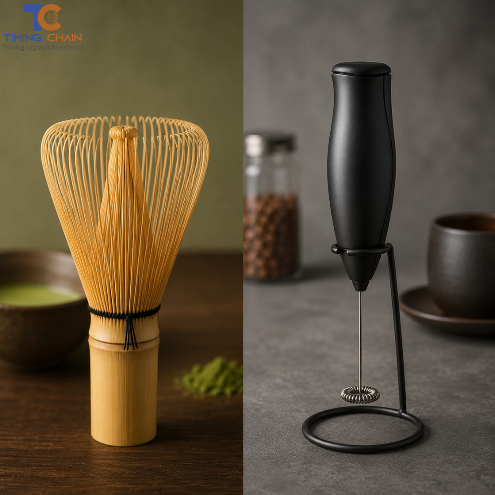 Các dụng cụ nào giúp pha matcha latte dễ dàng hơn?