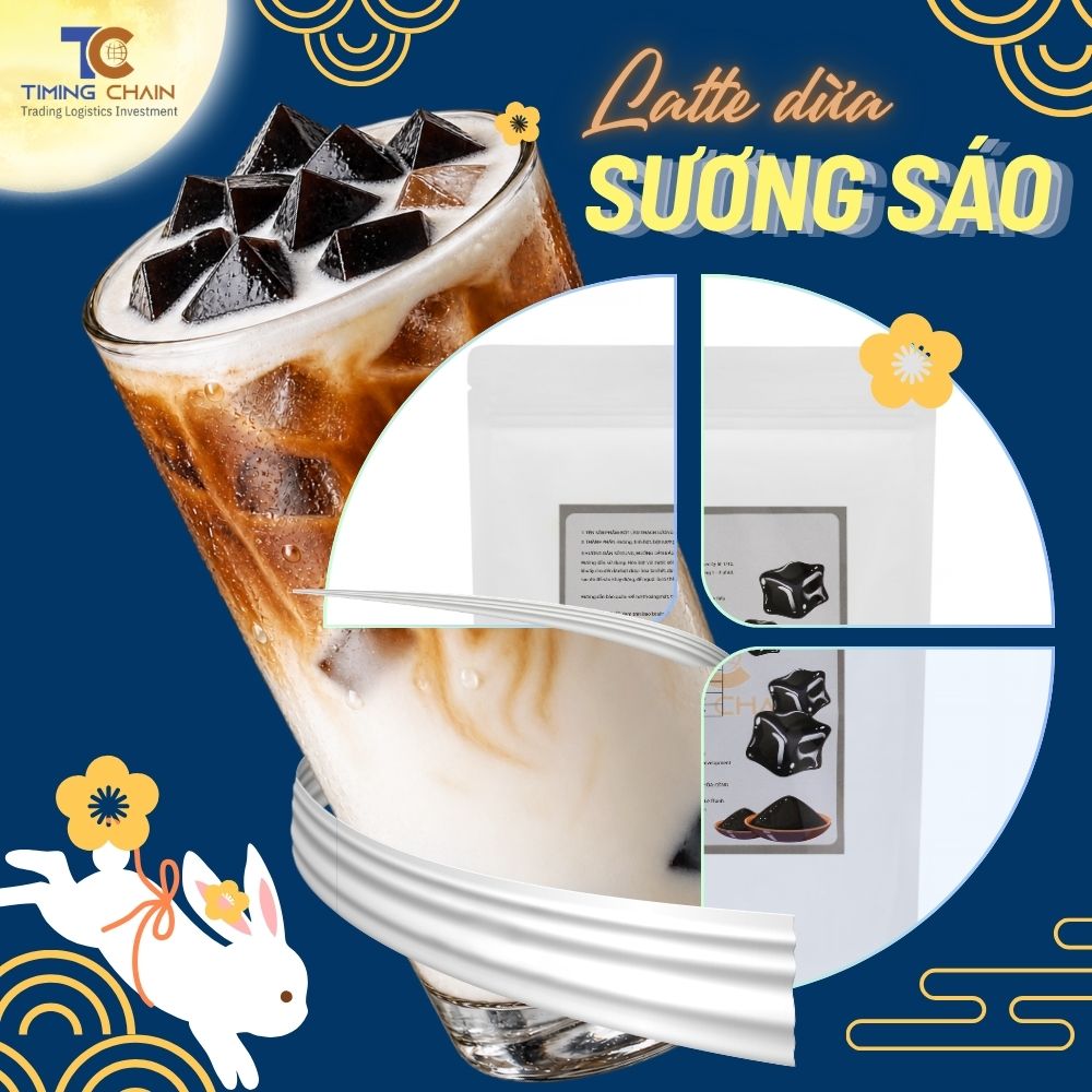Latte Dừa Sương Sáo