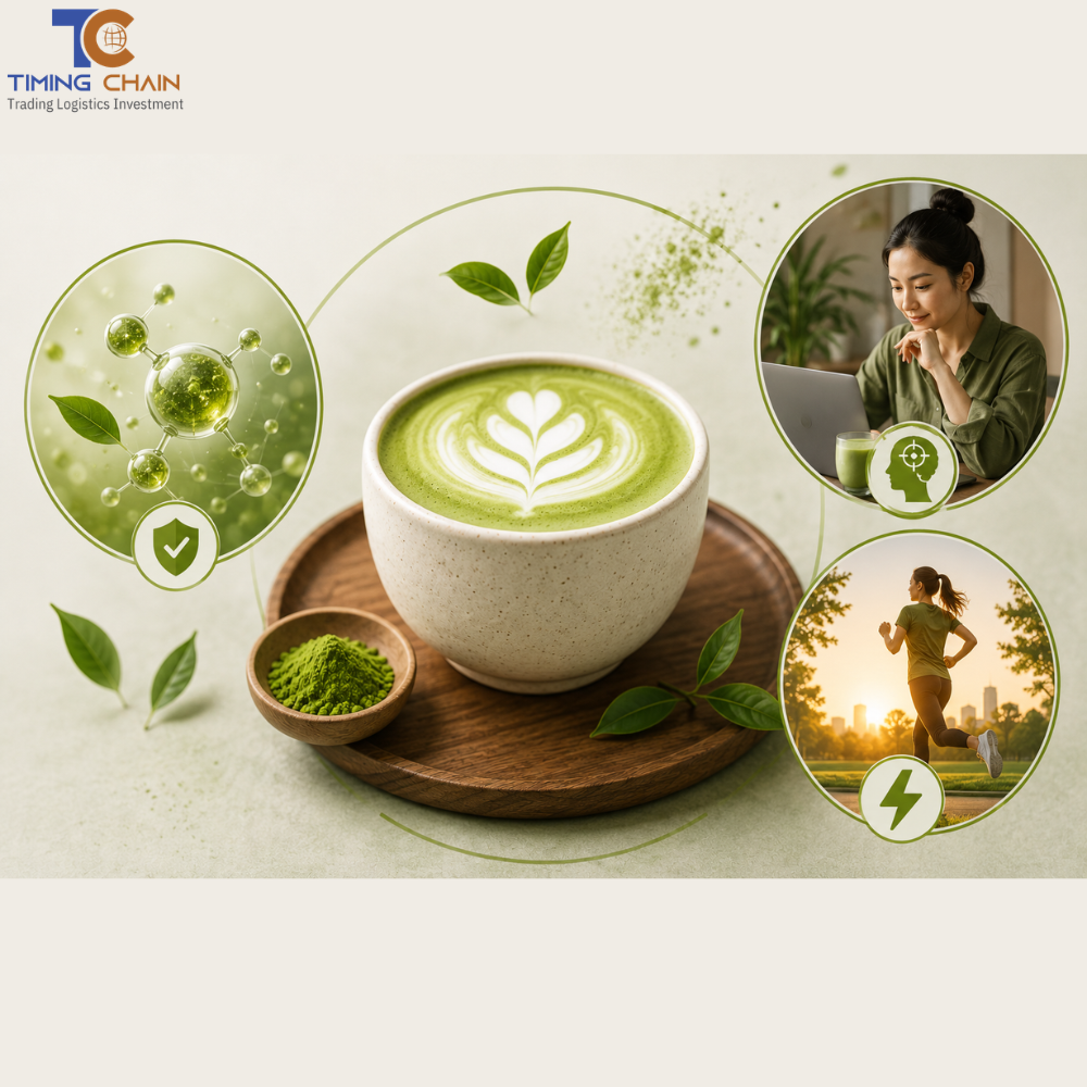 Lợi ích của matcha latte