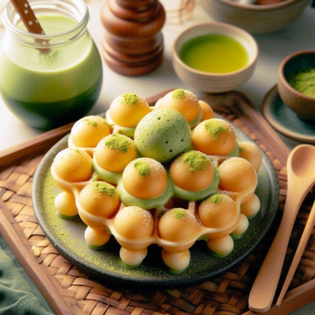 Ready-mixed egg custard powder