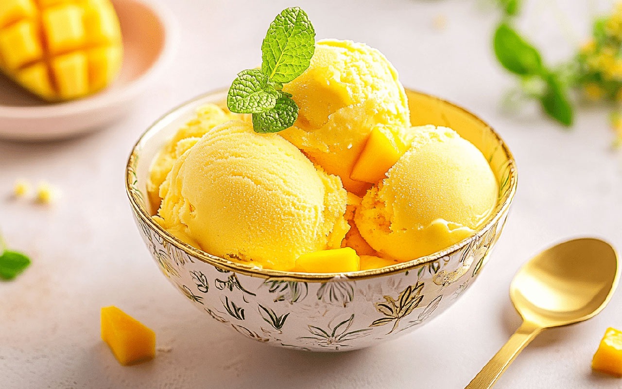 Bột kem vị xoài