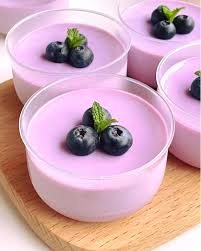 Bột pudding việt quất trộn sẵn