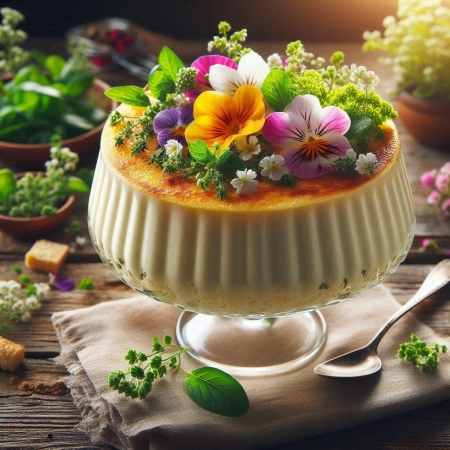 Premixed pudding powder (egg flavor)