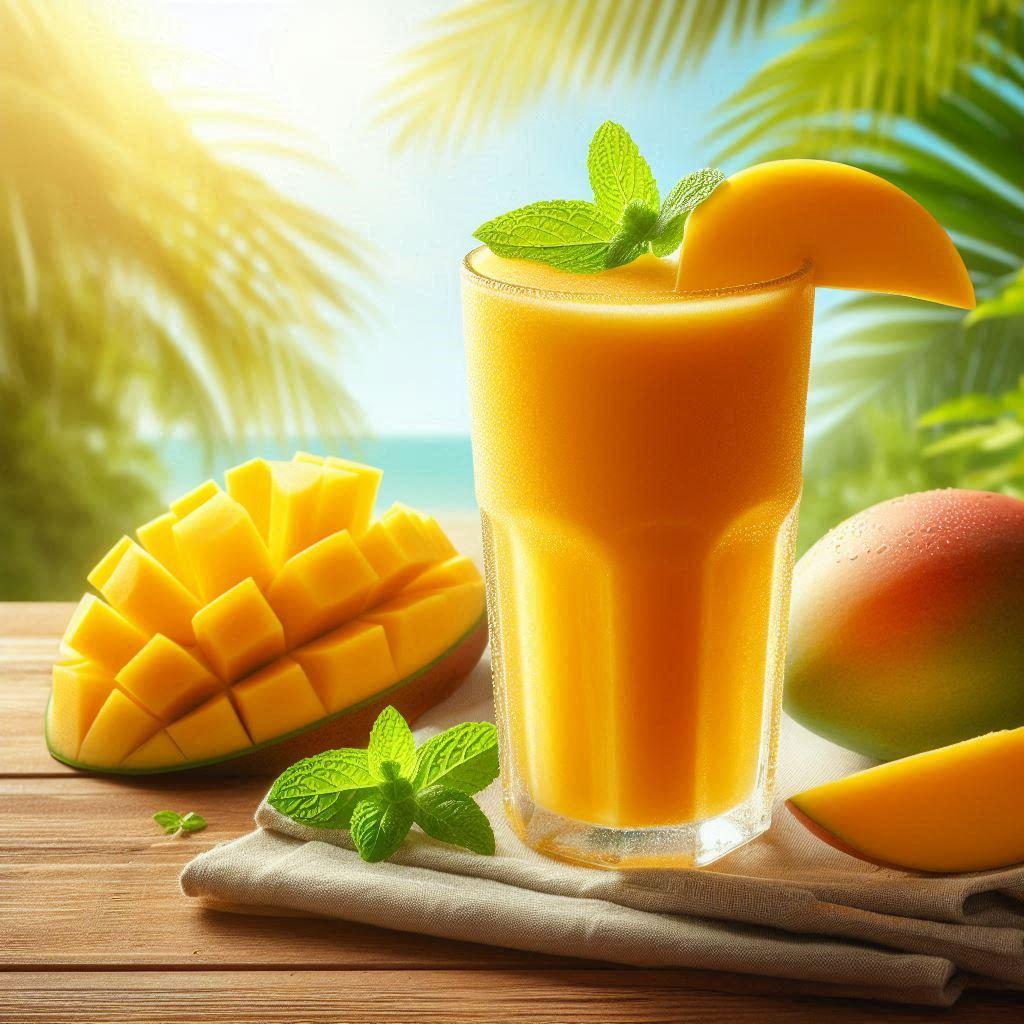 Mango smoothie powder