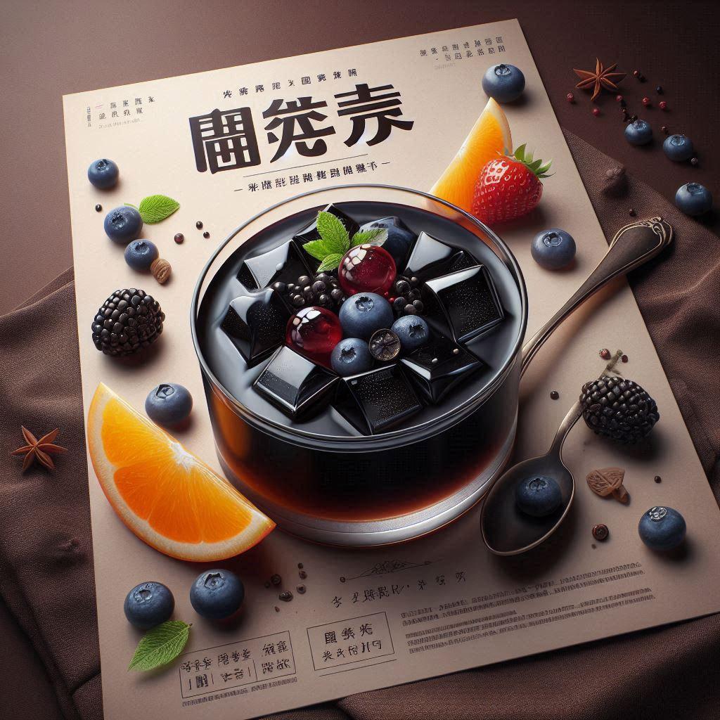 Bột thạch vị caramen