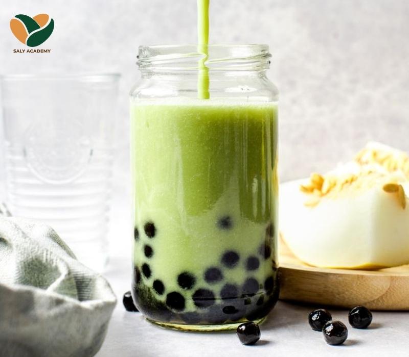 Bột trà sữa dưa lưới