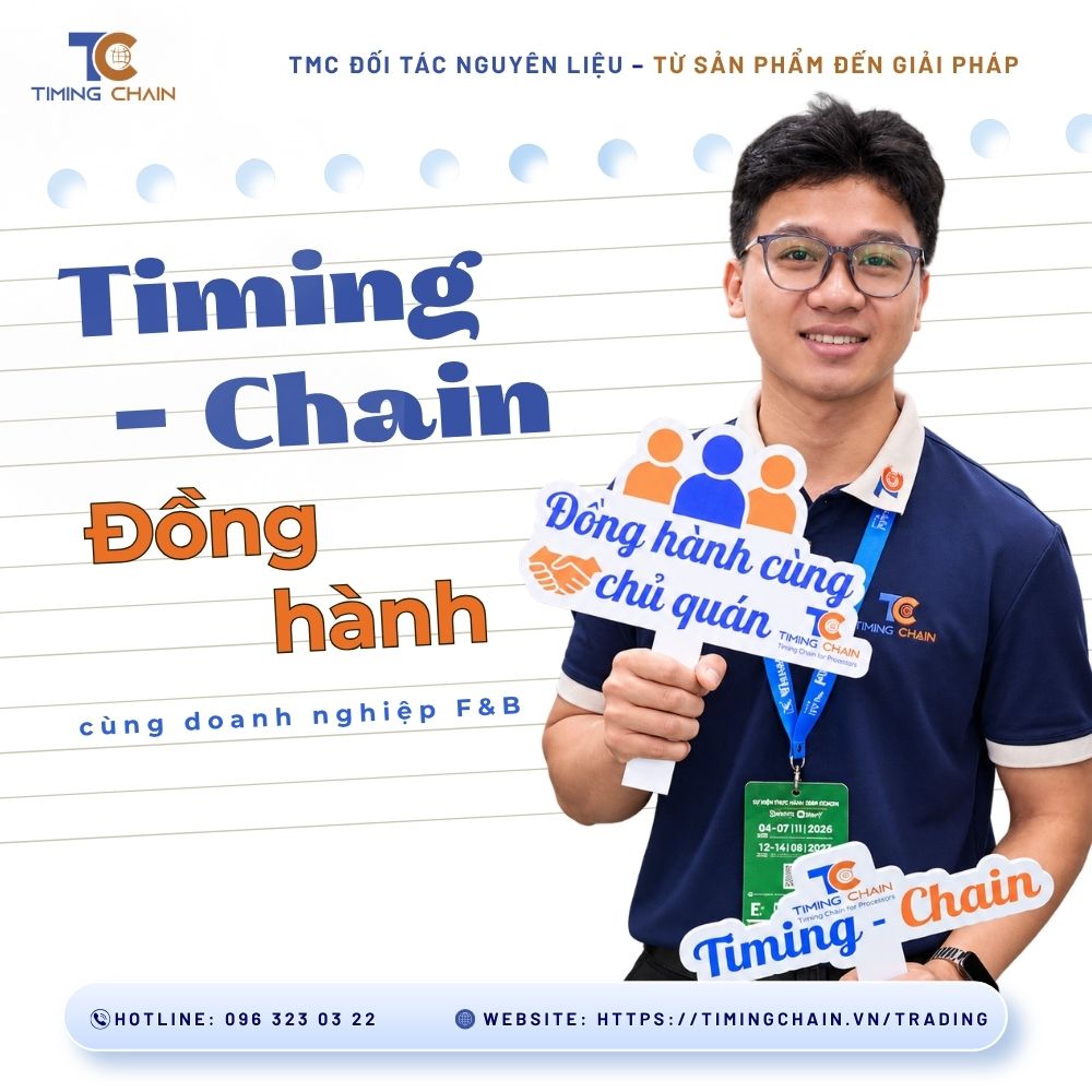 Timing - Chain – Đồng hành cùng doanh nghiệp F&B