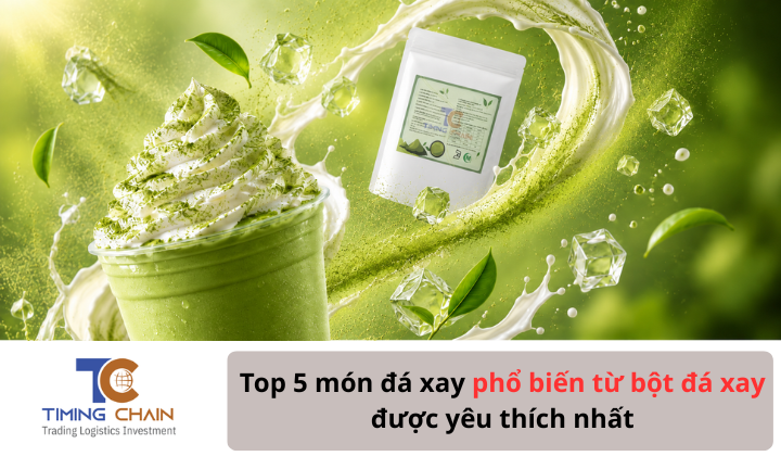 Top 5 món đá xay phổ biến từ bột đá xay được yêu thích nhất