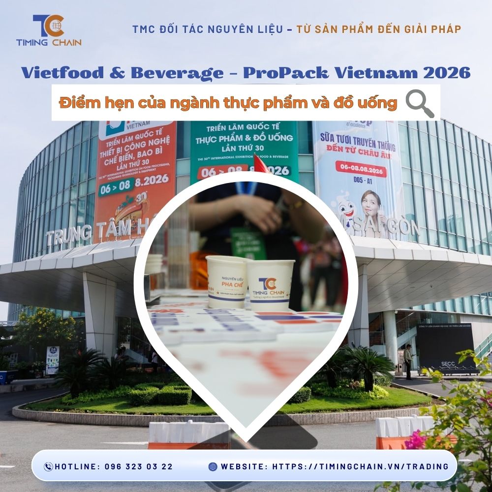 Vietfood & Beverage – ProPack Vietnam 2026: Điểm hẹn của ngành thực phẩm và đồ uống